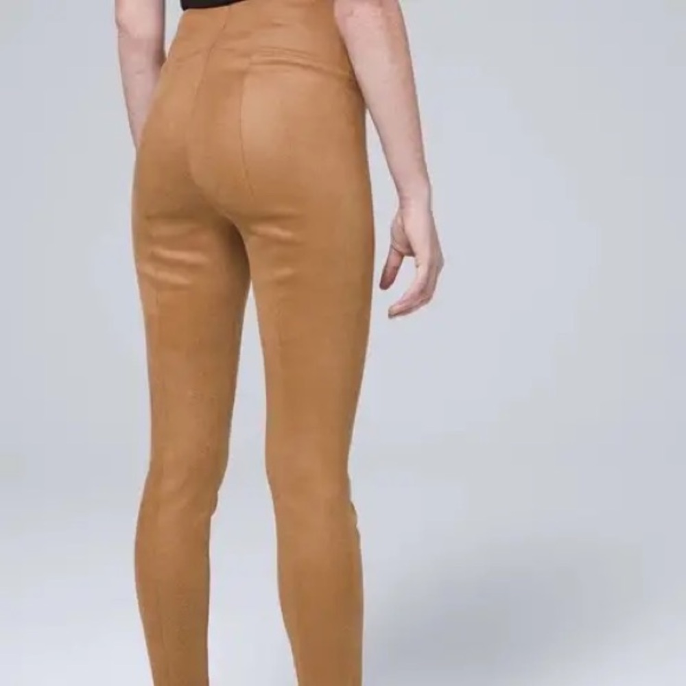 WHBM Runway Bronze Foil Snake Print Leggings - Picture 2 of 11